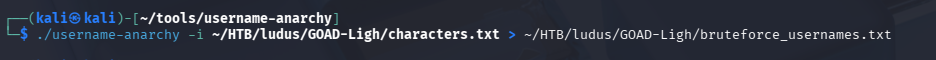 Generating username permutations